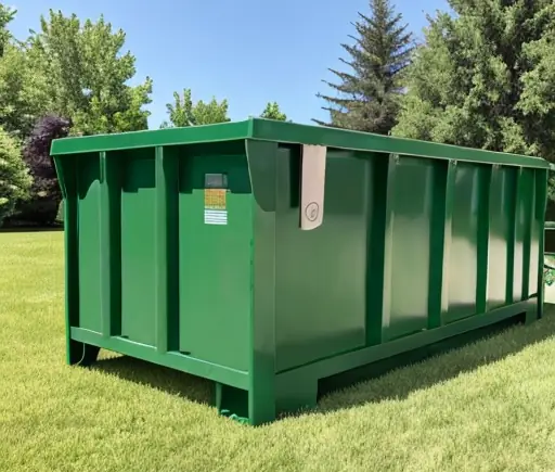 10-yard roll-off dumpster example