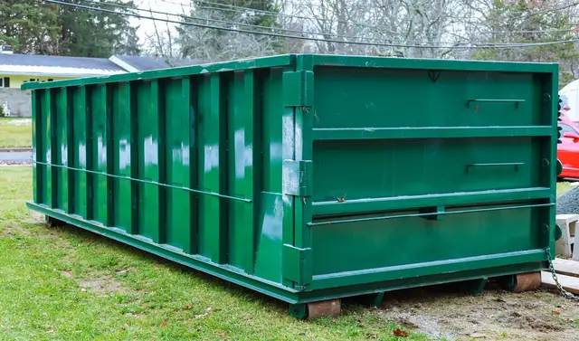 40-yard roll-off dumpster example